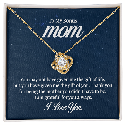 To My Bonus Mom - Thank you -